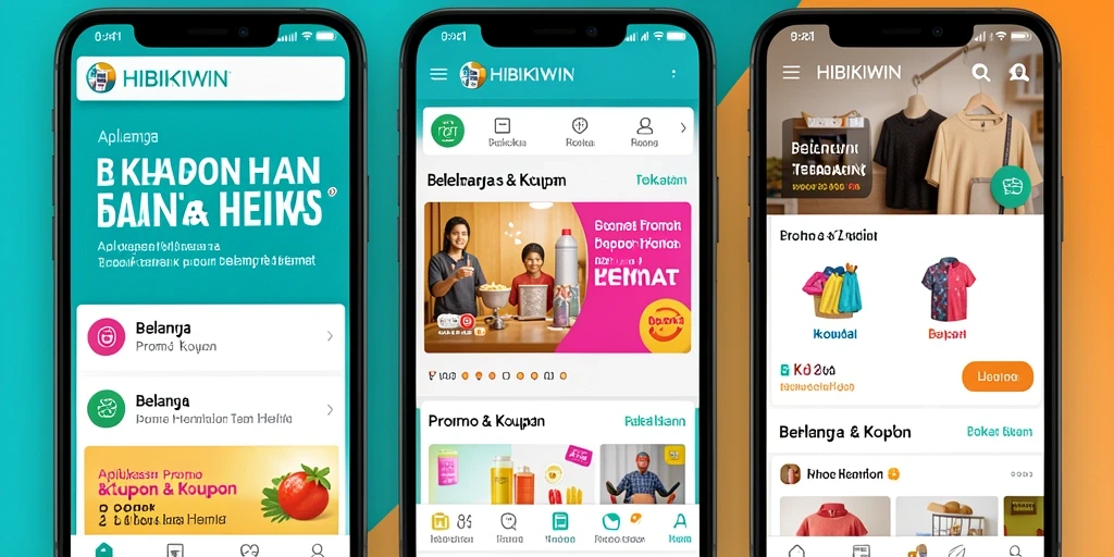 Tampilan antarmuka HIBIKIWIN yang menarik dan fungsional.