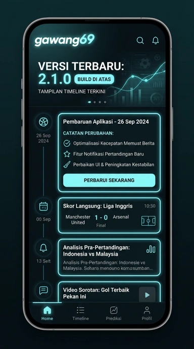 Riwayat Versi Gawang69 untuk Pengguna Android